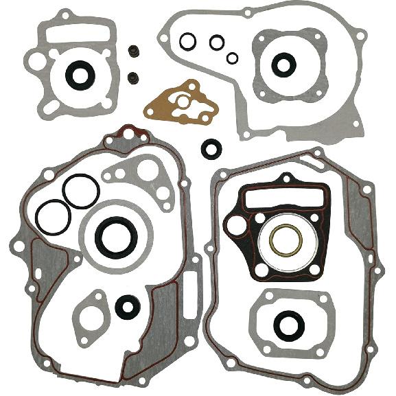 YAMAKATO Gasket Set For Chinese 110Cc 125Cc Honda Engine Coleman Coolester SSR Apollo TAO ATV Dirt Bike Go Kart Quad 4 Wheeler Dune Buggy 1P54FMI