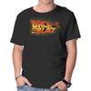 Unisex Crew Neck T-Shirt Back To Black Graphic Short Sleeve Casual Tee