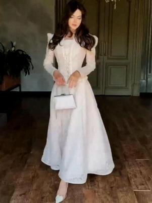 Ensemble Haut Imprimé Élégant Automne 2025 Européen & Américain + Jupe Midi