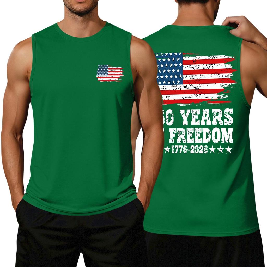Camisas Patrióticas para Hombre del 4 de Julio USA Camisetas sin Mangas Musculares