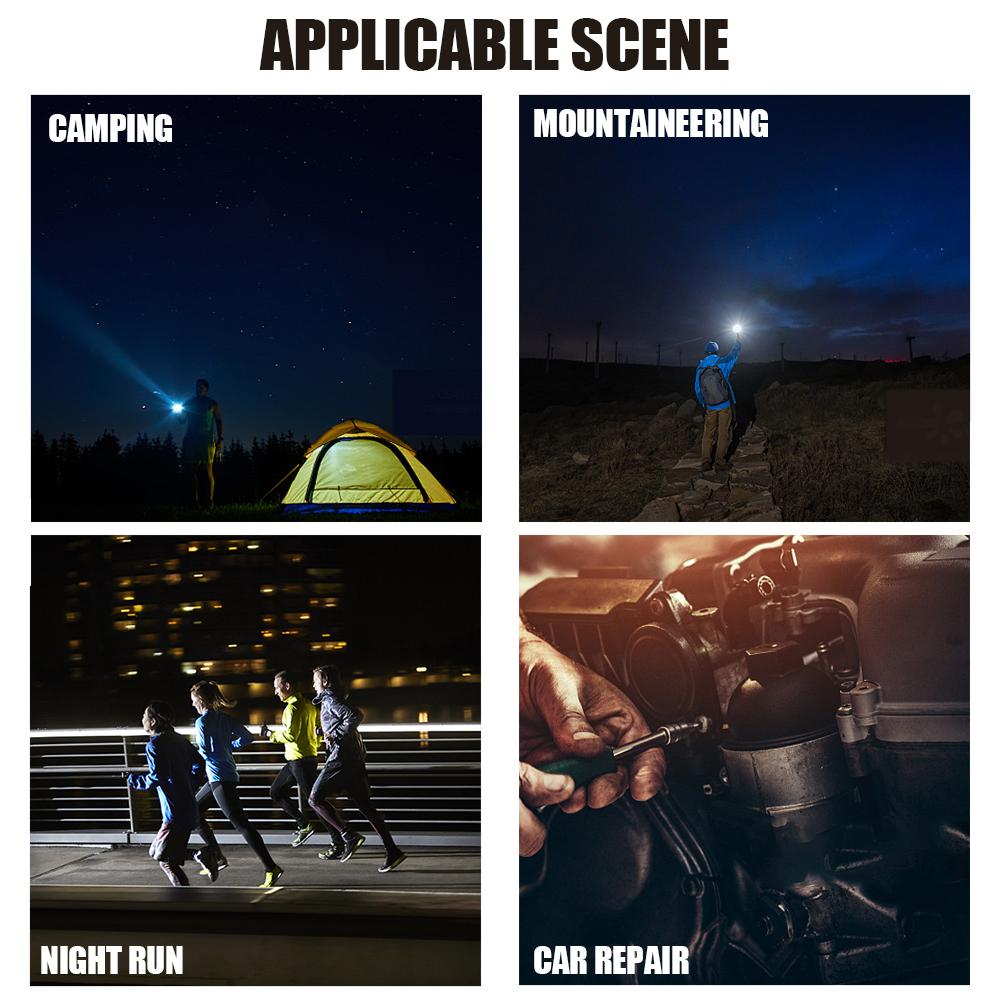 Hand Crank Dynamo Traditional Design for Outdoor Camping Mountaineering LED Flashlight Portable Torch Lantern Solar Power Tent Light