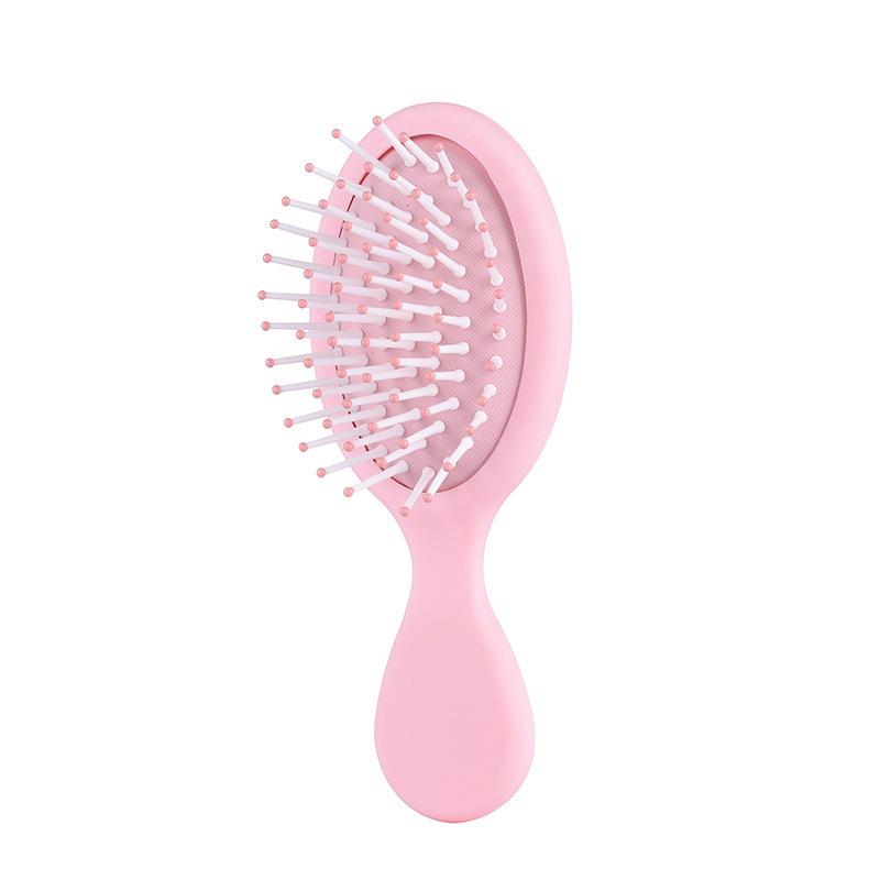 Macaron Mini Portable Air Cushion Comb - Cute, Compact, Massage Hair Comb for Students and Home Use