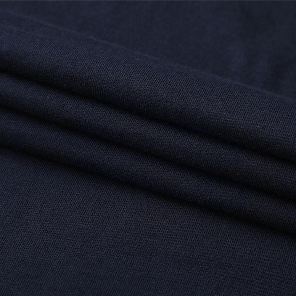 EMPORIO ARMANI T-Shirts Men's Dark Blue Crew Neck Thin Straight Fit 1110358-A7450-0135