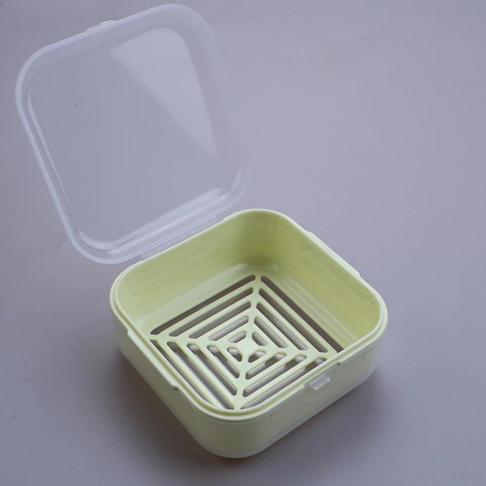 

1Pce Travel Mini Soap Box Portable Leak proof Soap Storage Box Suitable for Dormitory Travel Camping Gym Morandi Colors