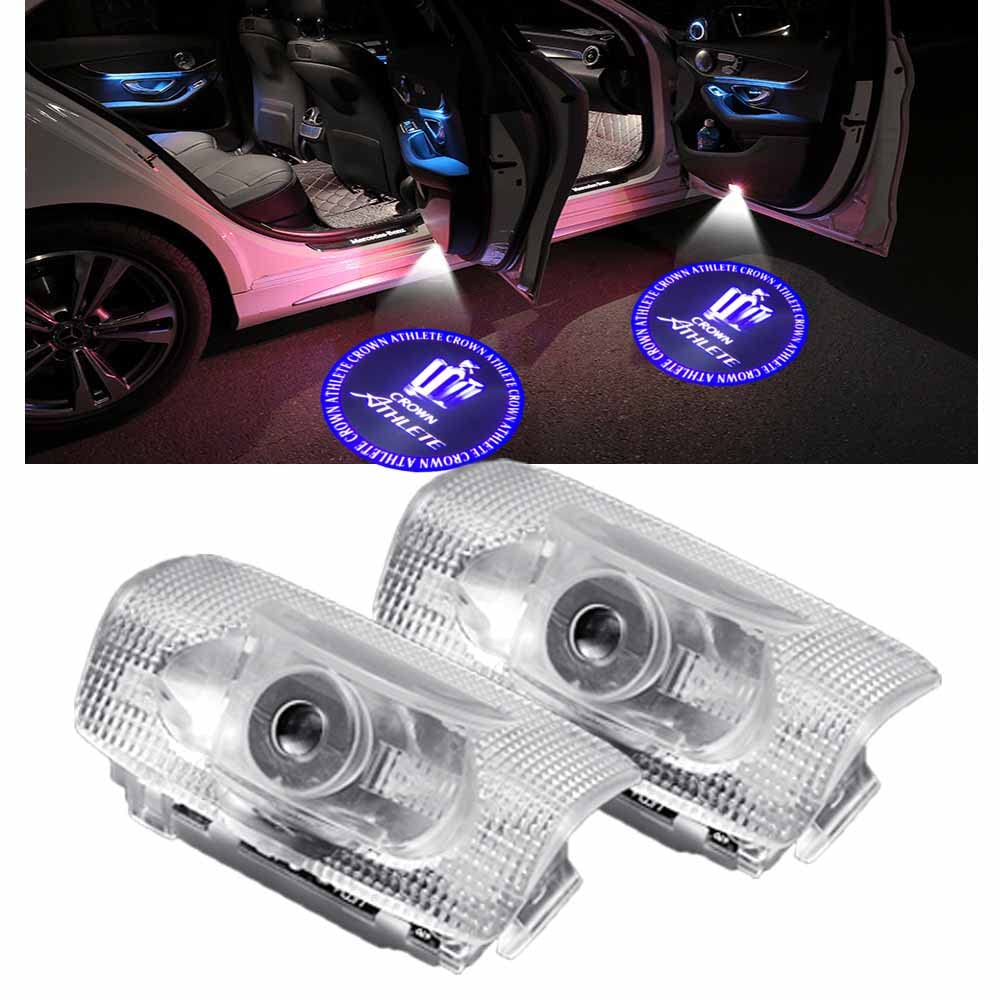 Ltsplay 220 Series Crown Car Door Courtesy Courtesy Door Welcome LED Logo Compatible with and 210 Series Crown Athlete Courtesy Lights with Adjustable