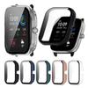 PC + funda protectora de vidrio templado para Xiaomi Huami Amazfit GTS 4 Mini/GTS 3 Protector de pantalla completa carcasa parachoques