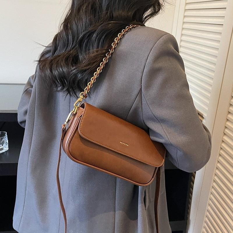IELGY Ladies Messenger Bag Autumn Winter All-Match Fashion Casual One-Shoulder Underarm Small
