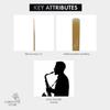 FORESTONE Traditional Soprano Saxophone Reeds [Hardness: M (Medium)]