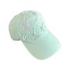 Contemporary Floral Pattern Baseball Cap Acrylic Sun Protections Hat For Women Lightweight Everyday Wear  Green