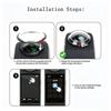 Removable Rotating Lens Guard for Insta360 X5 Plastic & Tempered Glass Standard Protective Lens Cover Action Camera Accessories