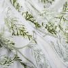 Sage Green Leaves Duvet Cover Full King, Farmhouse Botanical Bedding Set for Girls Teen Garden Plant Leaf Reversible Quilt Cover