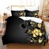 Bedding Set Digital Print Comfortable Duvet Cover for Home Bedroom Decoration, 1 Duvet Cover and 2pillowcase with Zippers