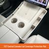 Tapis en silicone pour chargeur Xiaomi YU7: Tapis de Protection Anti-poussière, Antidérapant pour Console de Voiture.