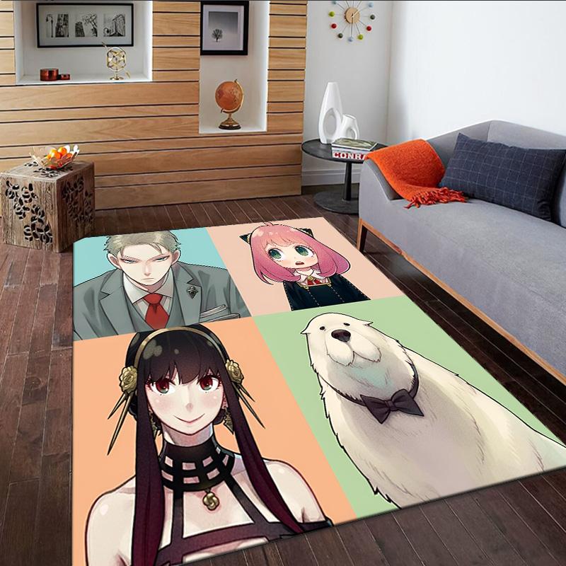 Fantasy Adventure Anya  Carpet, Kitchen Rugs, Yoga Mat, Non-Slip Mats, Rug for Bathroom, Living Room Bedroom, Camping Rugs Christmas Gift