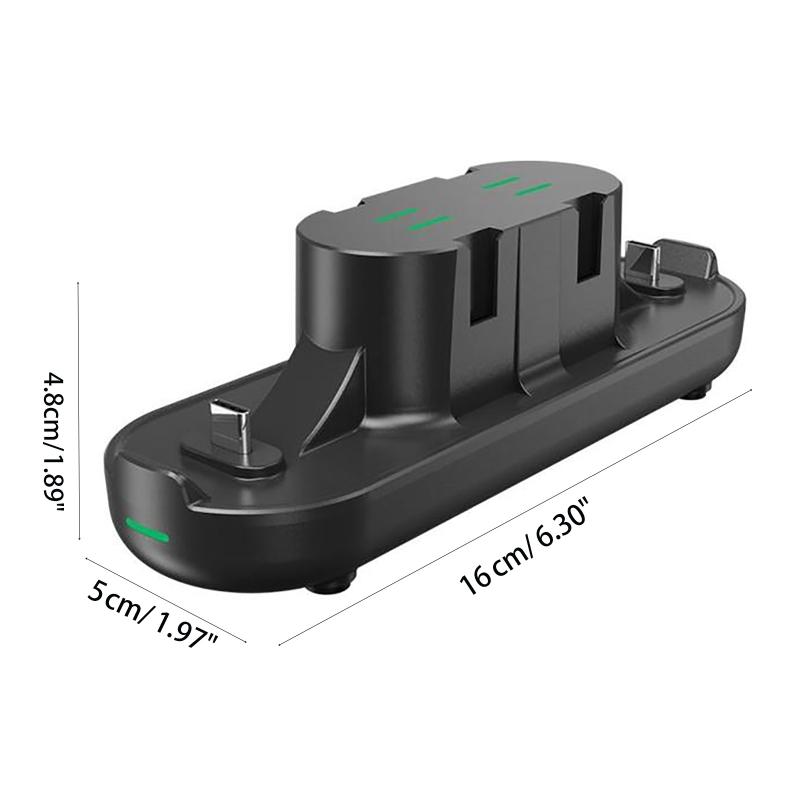Charging Dock Charger Station Holder Base for Switch OLED Controller Individual LED Indicator 6 In 1