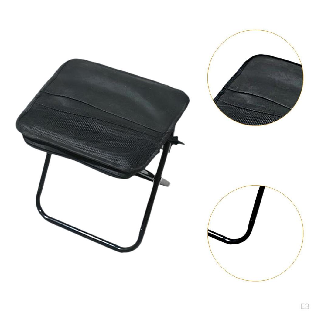 Camping Folding Stool Fishing Chair Small Foldable for Backpacking