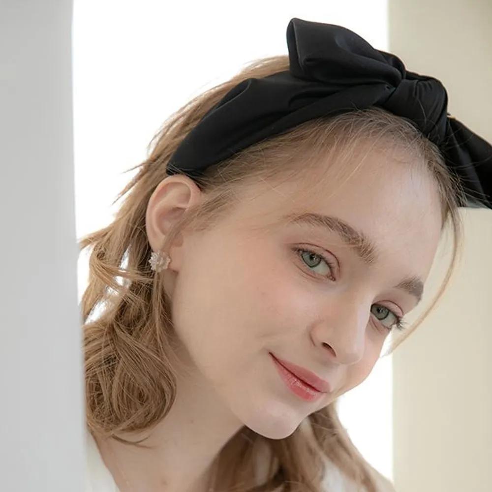 Natural Ribbon Hairband LFHB0659 black