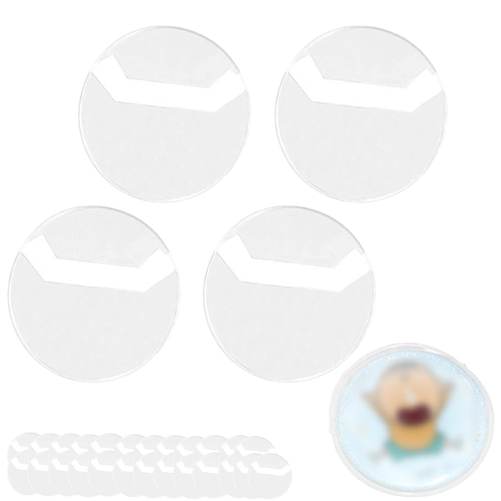 YUANXINWL Can Badge Can Badge 30 High Can Badge Ita Protective Covers Covers, 75mm, Cases, Pieces, Transparent, Transparency, Storage, Bag,