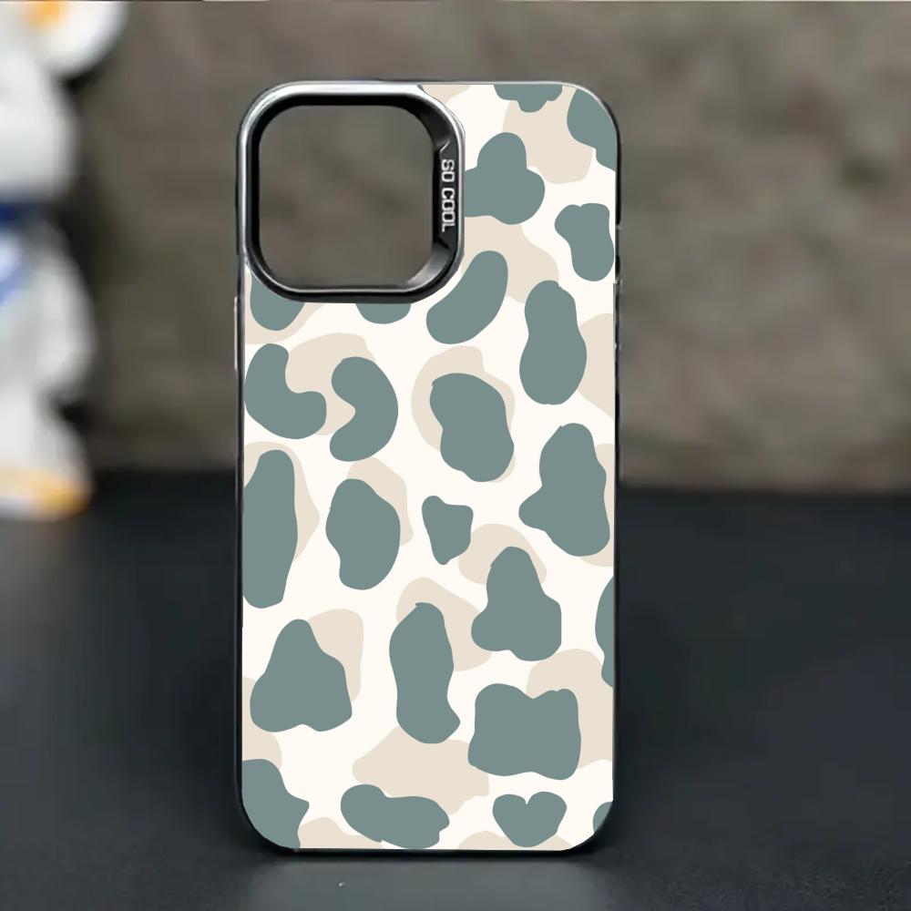 Blue and white milk block phone case suitable for iPhone 17 16 15 14 13 12 11 Pro/Max/Plus anti drop and shockproof back cover