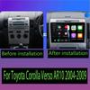 9inch Android 14 Car RadioFor Toyota Corolla Verso AR10 2004-2009 Multimedia Player Android Auto Wireless Carplay GPS 2Din DVD