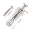 Kit di Ricambio Viti per Sedile WC Ferramenta per Bagno 2 Pezzi Fissaggio Stringitubo per Sedile WC Montaggio a Pavimento
