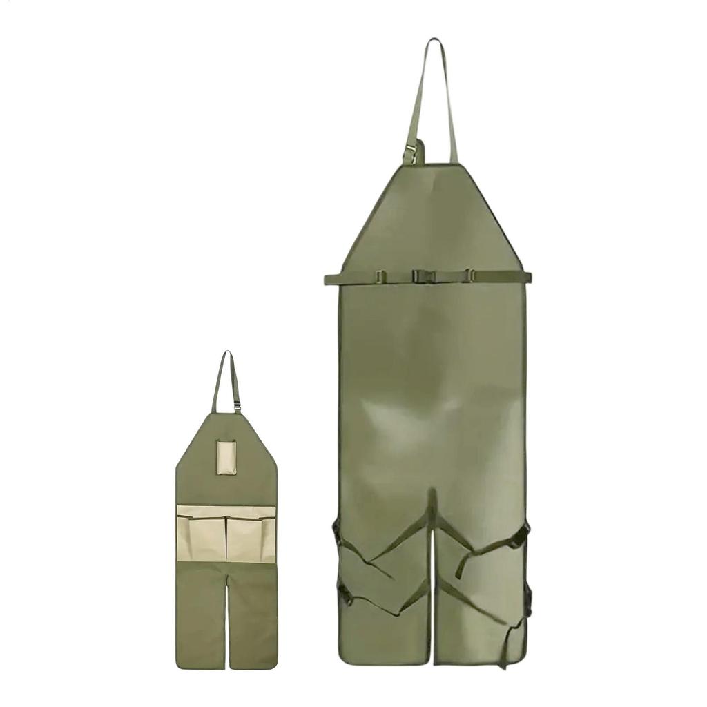 Garten-Schürze Mehrere Taschen Wasserdicht Garten-Arbeitskleidung Schürze BBQ Auto Mechaniker Mechaniker Werkzeug Verstellbar Leichte Schürze