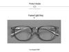Vintage Ultralight Pure Titanium Full-Rim Eyeglass Frame, Unisex & Stylish, Comfortably Fits Prescription Lenses for Myopia.