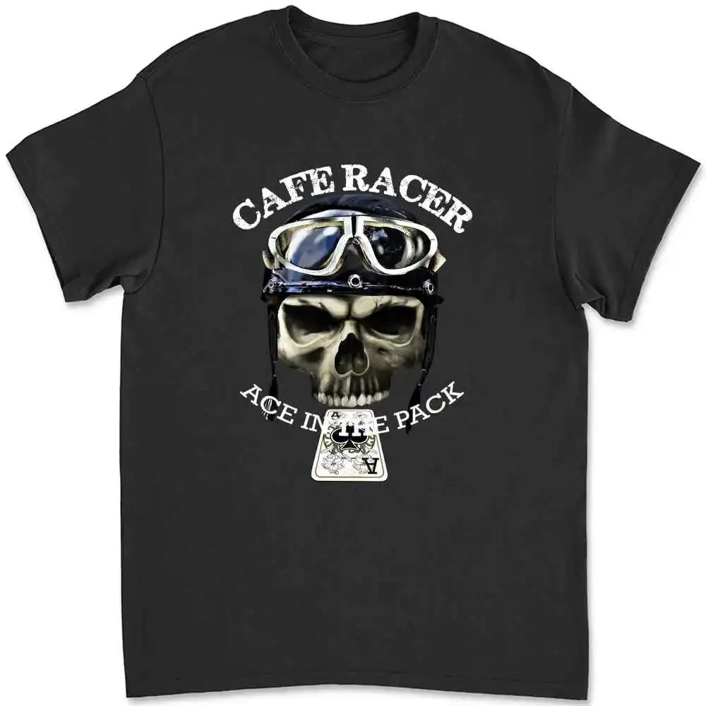 Cafe Racer Ace Bikes Vintage Retro Biker T-shirt G4S0