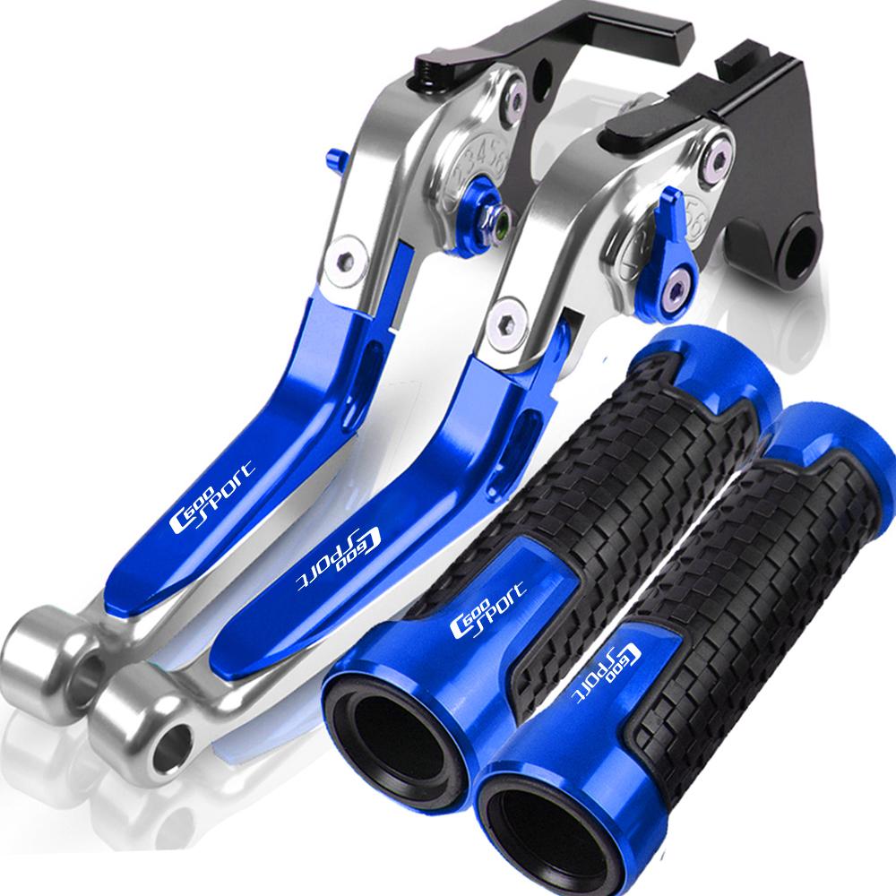 For BMW C600SPORT C 600 SPORT 2011-2015 Motorcycle Adjustable C600 SPORT Brake Clutch Levers Handlebar Handle Bar Grips