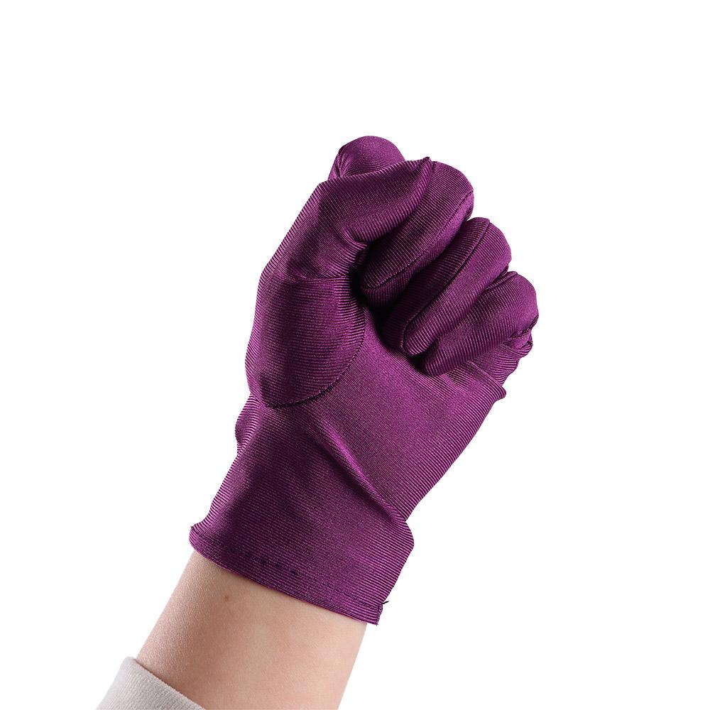 Mode Dünne Einfarbige Spandex Sommer Fahrhandschuhe Sonnenschutz Etikettehandschuhe Anti-UV