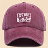 Fun Printed Baseball Cap PAPA Retro Curved Hat Hip-hop Hat for Men and Women for All Seasons