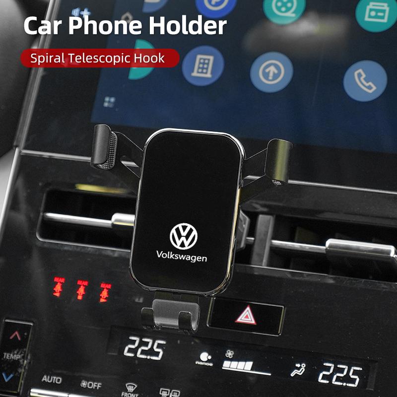 Car Phone Holder Air Vent Clip Navigation Stand Auto Interior Accessories For VolkswagenVW Jetta Golf Beetle GTI MK2 MK4 MK5 MK6