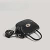 Textured Handbag, Niche Design Crossbody Bag, Fashionable Single-shoulder Hand-carry Saddle Bag