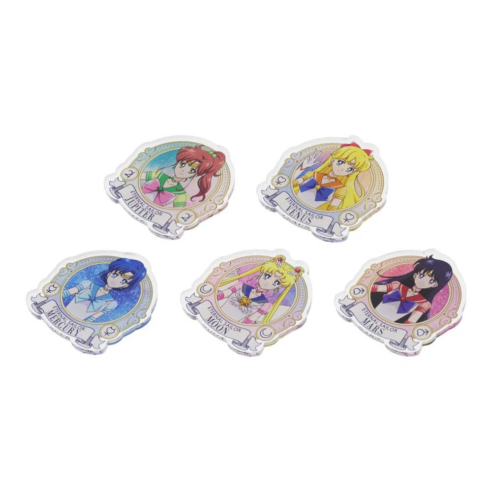 Sunstar Schreibwaren Sailor Moon Clip Acrylclip Film Sailor Moon Cosmos A S3623432 Set, Version Muster,