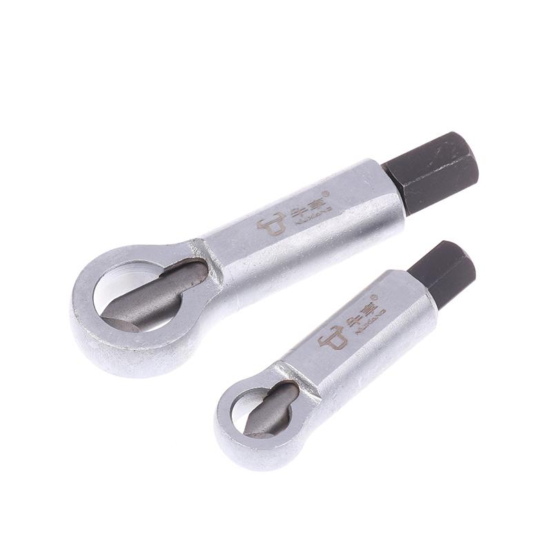 1Pcs Heavy Duty Alloy Steel Nut Splitter Set 9 To 27Mm Rusty Nut Cracker Remover Tools Kit For Manual Extraction