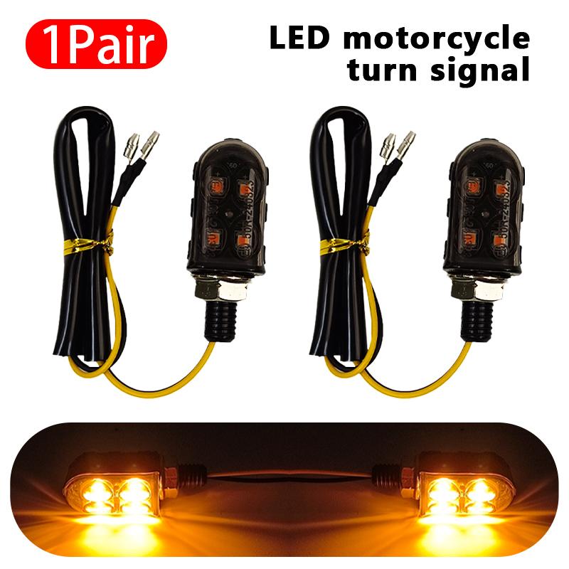 

SEAMETAL Мотоциклетные светодиодные указатели поворота Мотоциклетные мигалки Аксессуары для мотоциклов 1pair