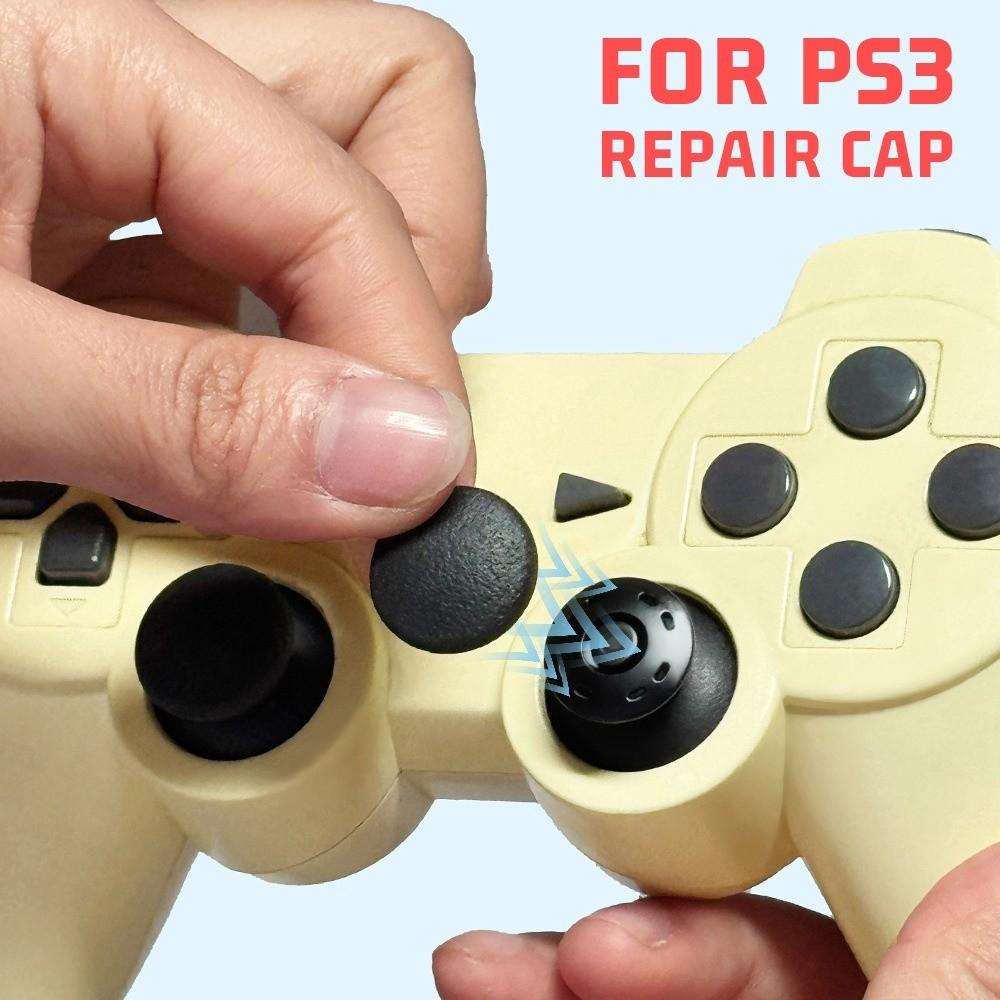 4pcs Repair Part Replacement Cap Joystick Cap for PS2/PS3 Game Controller Controller Repair