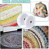1 Roll Jelly Strip 2.25" Cotton  Blend Fleece Batting 35 Yards Jelly Roll Rugs Throw Rugs Braided Rug DIY Arts Crafts Sewing