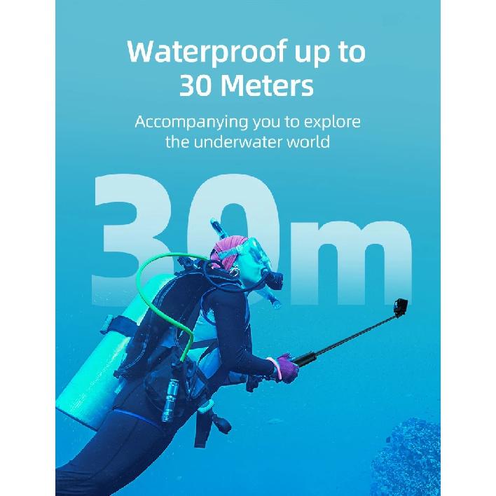 TELESIN Underwater Buoyancy Bar Diving Extendable Selfie Stick Tripod For Gopro Insta360 DJI OSMO Action Camera Accessories