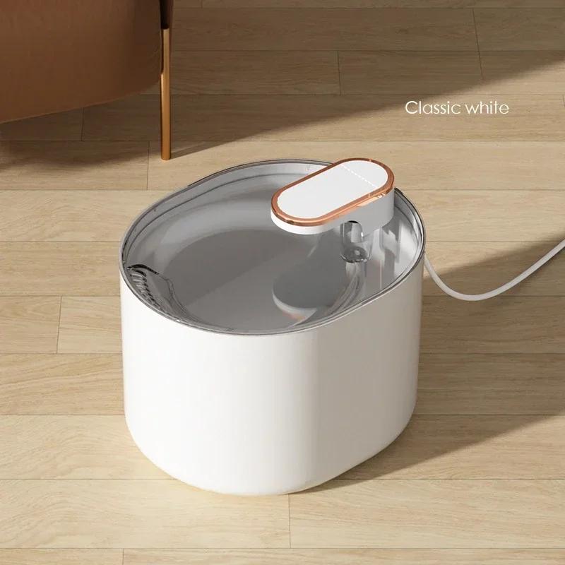 Smart Cat Water Fountain 3L Large Capacity Cat Dog Water Dispenser USB Electric Auto Recirculate Filtring Pet Drinking Fountain
