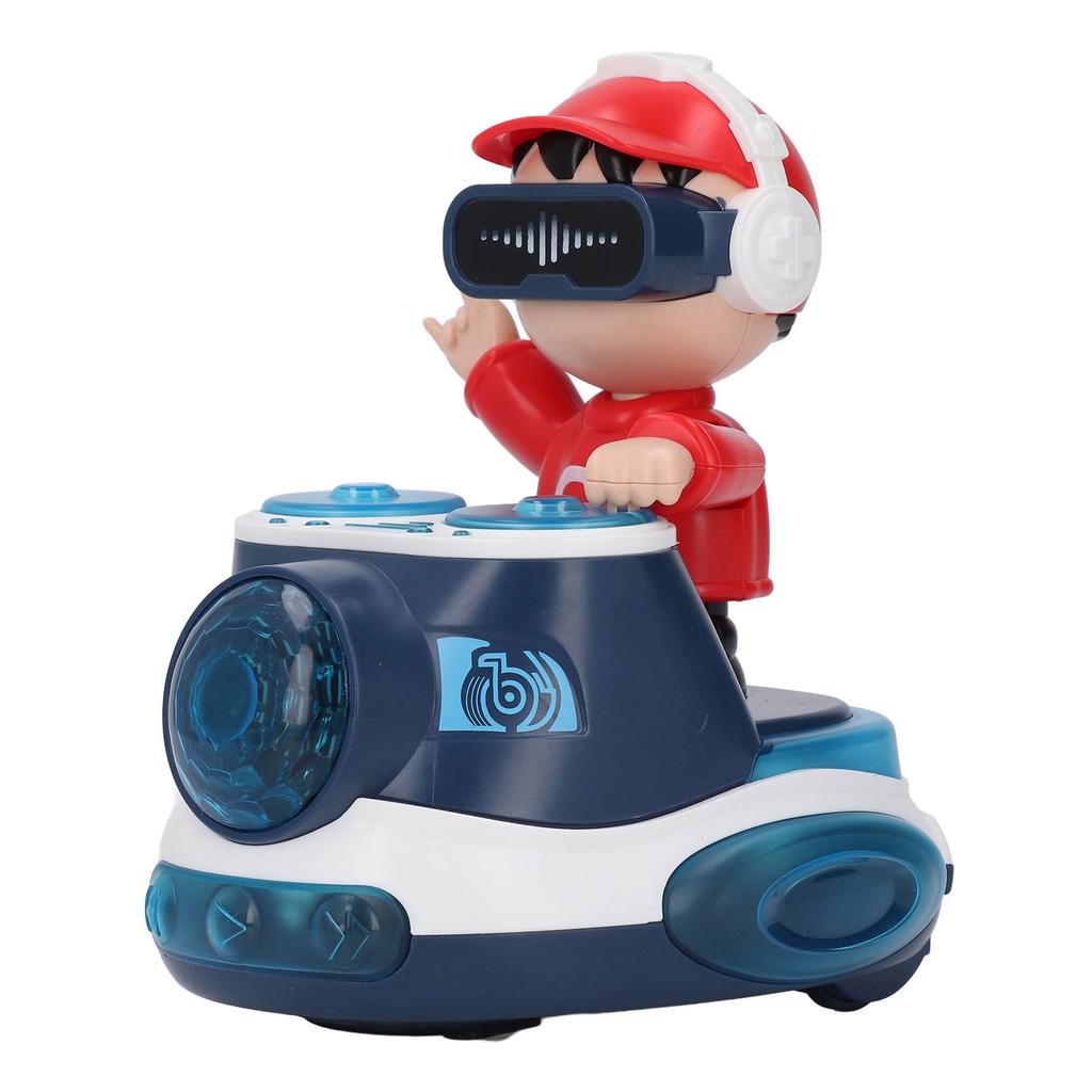 DJ Bouncing   Rock Boy Dancing Toy with Music Flashing Light   Wheel Automatic Movement Robot Toy Car for Toddlers