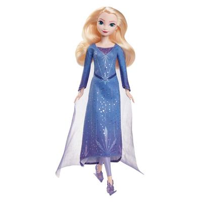 Mattel Disney Die Eiskönigin Elsa Puppe und Haus zum Spielen ab 3 Jahren und JBG53 (Eislaufen) Ankleiden, Hoch, Blau,