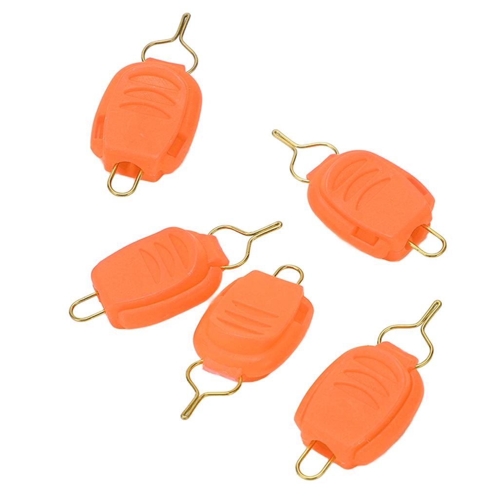 5PCS Fishing Line Stopper Baitcasting Reel Fishing Line Clip Holder Buckle Fishing Accessories
