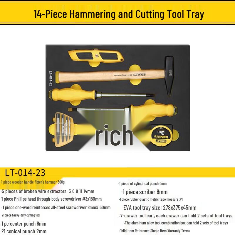 STANLEY LT-014-23 Multi-tool Repair Kit