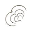 Metal Split Rings for Keys & Binding (50-Pack)