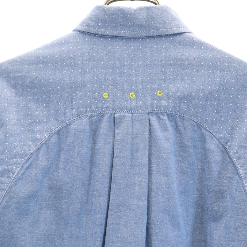 Sacai Made In Japan Chambray Shirt Jacket 1 Blue Men's Used