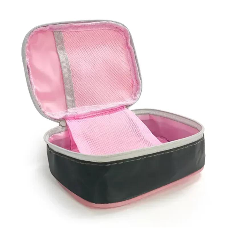 Leere Mini Haushalts Erste-Hilfe-Tasche Reise Tragbare Medizin-Verpackung Notfall-Kit-Taschen Medizin-Aufbewahrungstasche Kleiner Organizer