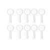 10pcs High-definition Fresnel lens Loupe Handheld Magnifier  Reading  Books