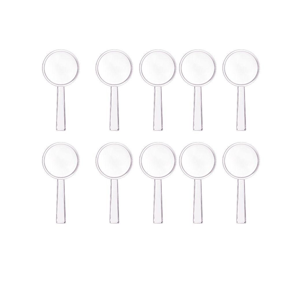 10pcs High-definition Fresnel lens Loupe Handheld Magnifier  Reading  Books