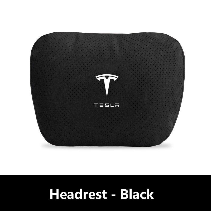

Car Headrest Neck Support Seat Soft Neck Pillow Automobile Tesla Interior Accessories For Tesla Model 3 Model Y Model S Model X чёрный